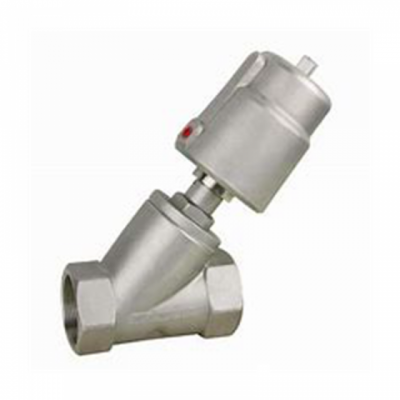 Pneumatic Angle Seat Valve With Ss304 Pneumatic Actuator